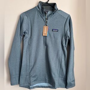 Patagonia Womens R1 Daily Neck Jacket - Grey - Size S - NWT